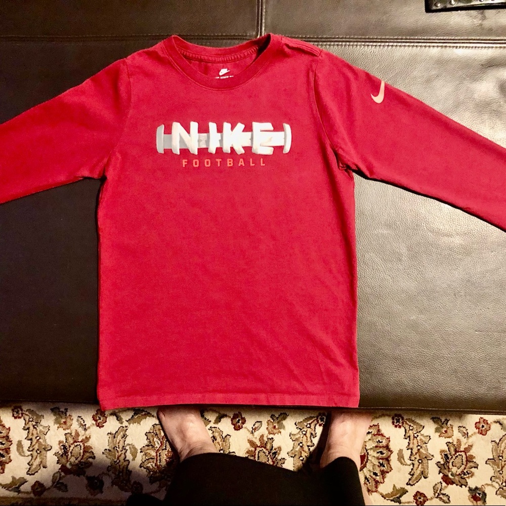 Little Boys Nike Long Sleeve Tee size Medium 6/7